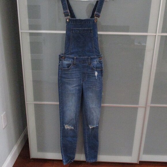 Altar'd State Bib Denim Overalls / Jumpsuit - Picture 1 of 3